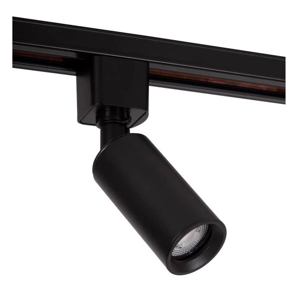 Lucide TRACK RITMO Foco de riel - Sistema de carril monofásico / Iluminación con rieles - 1xGU10/MR11 -Negro (Extensión) - apagado
